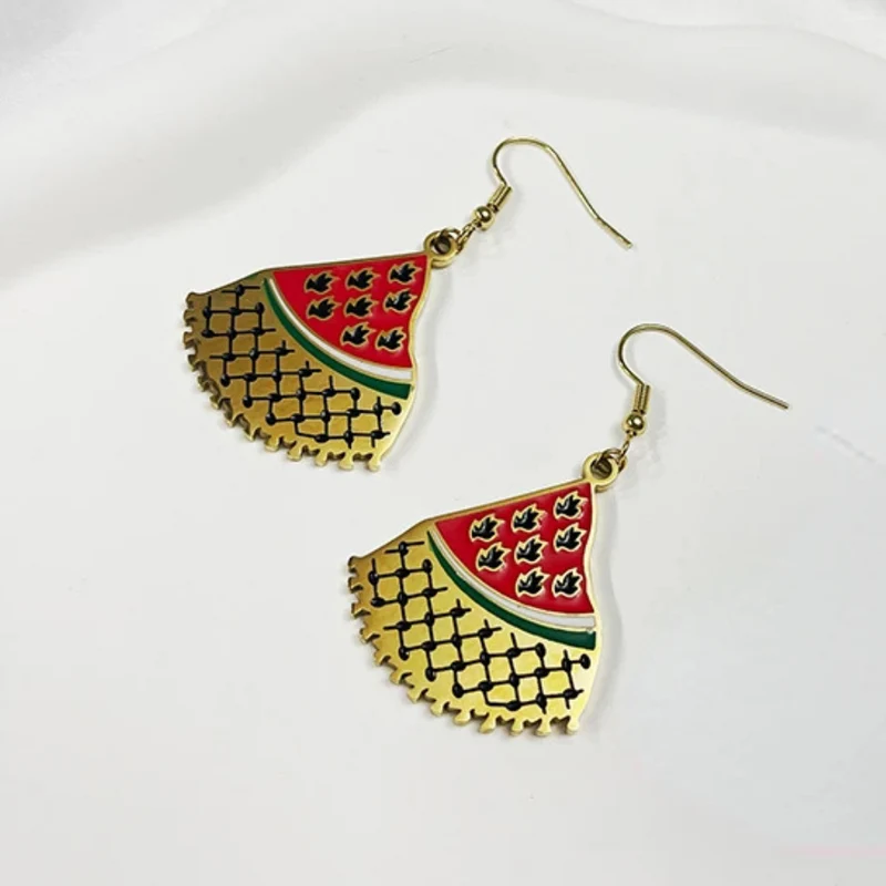 Boucles d'Oreilles Pastèque Femme