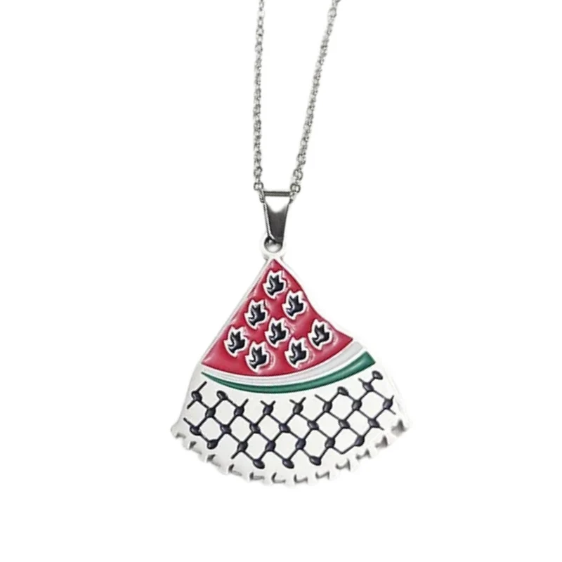 Collier Pastèque Femme