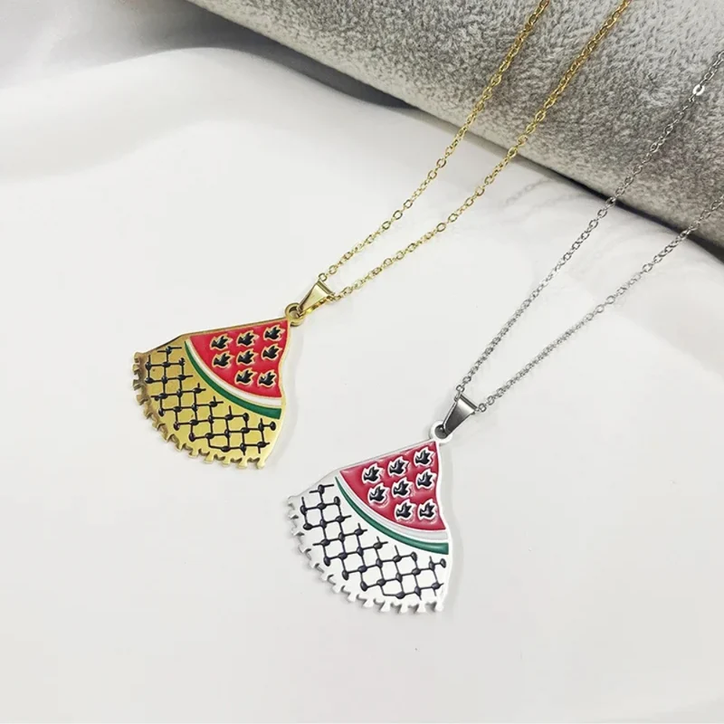Collier Pastèque Femme