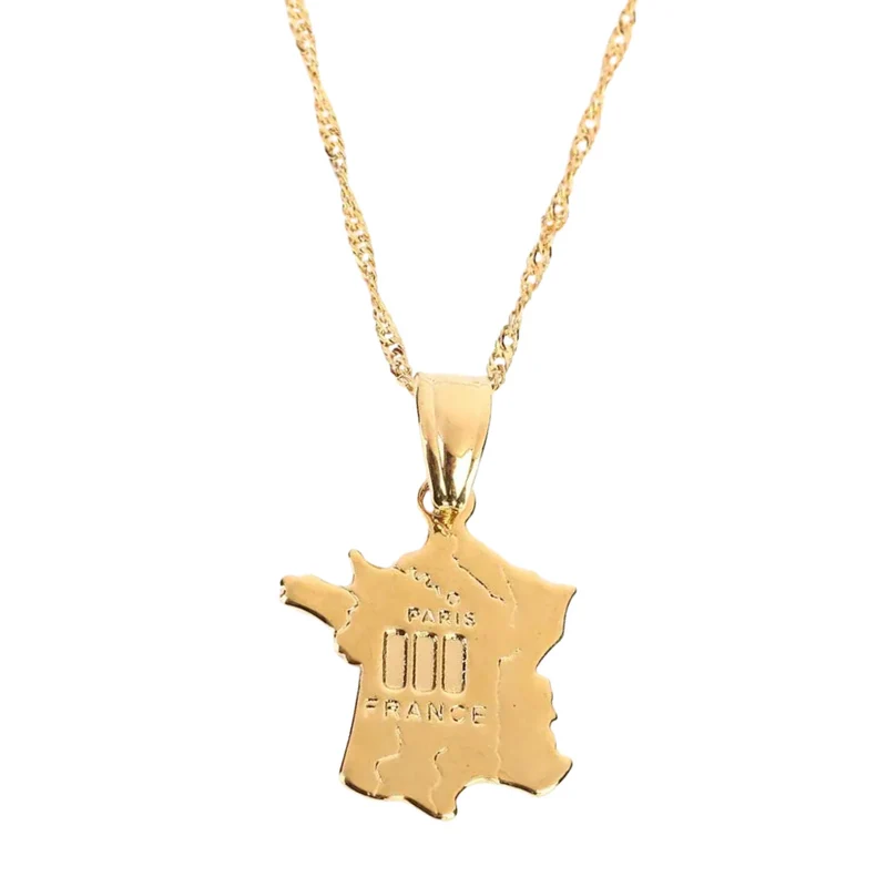 Pendentif France Or