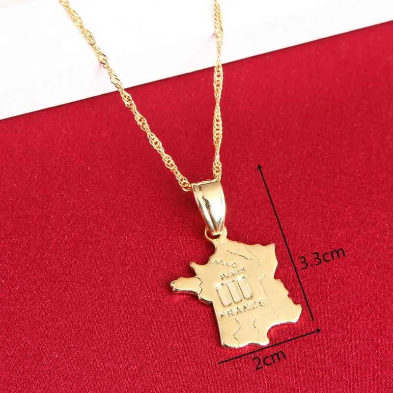 Pendentif France Or
