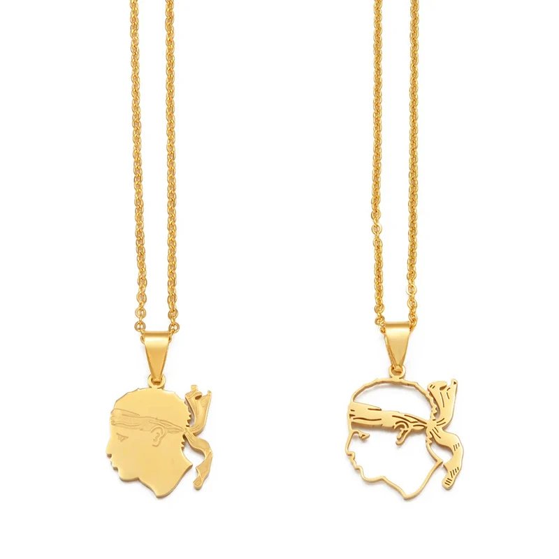 Pendentif Corse Tête de Maure