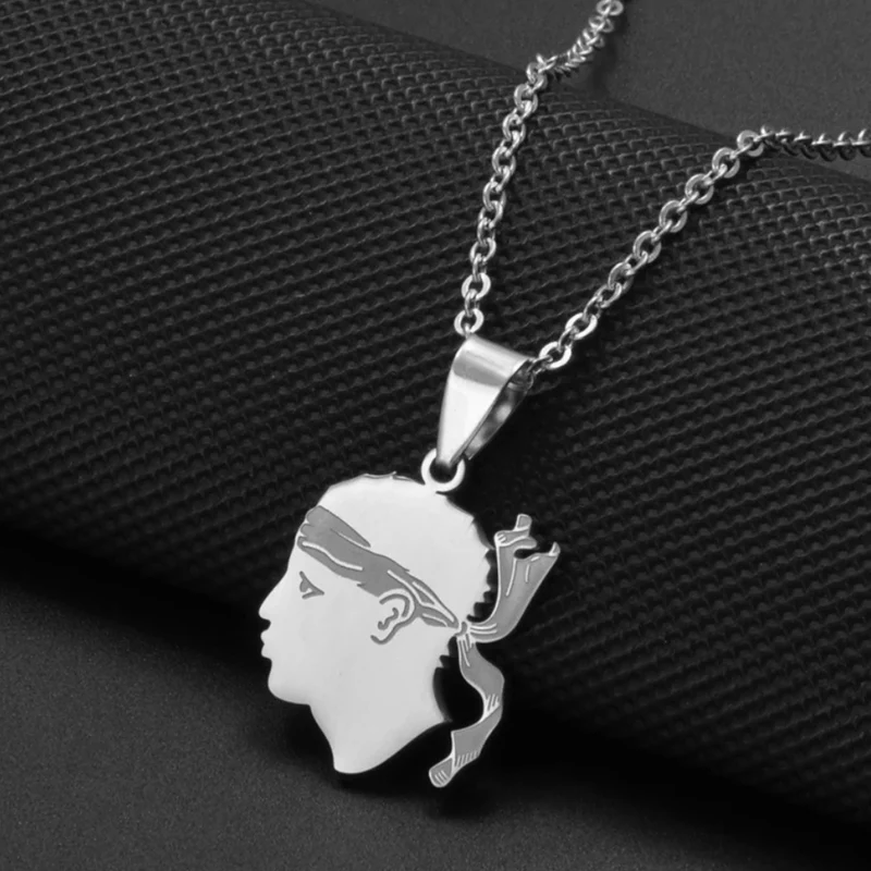 Pendentif Corse Tête de Maure