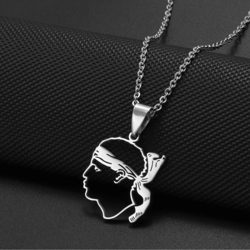 Pendentif Corse Tête de Maure