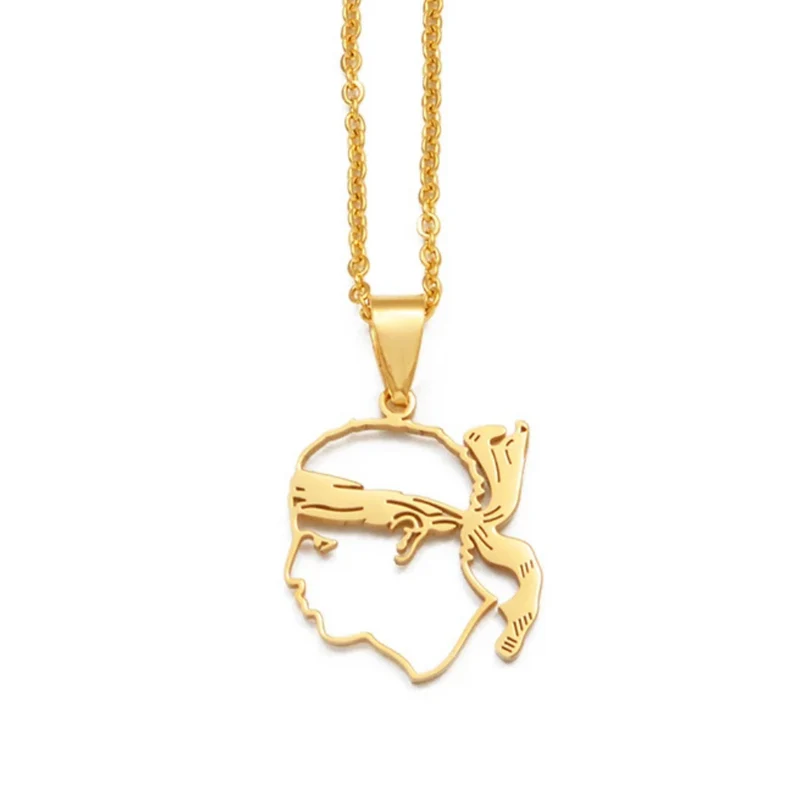 Pendentif Corse Tête de Maure