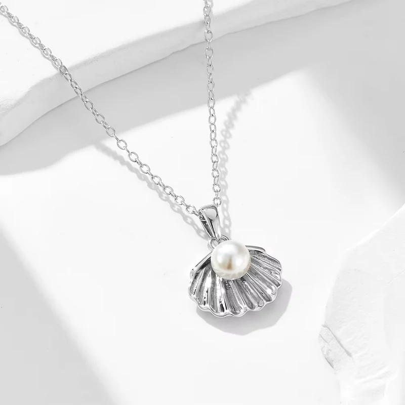 Collier Coquille et Perle