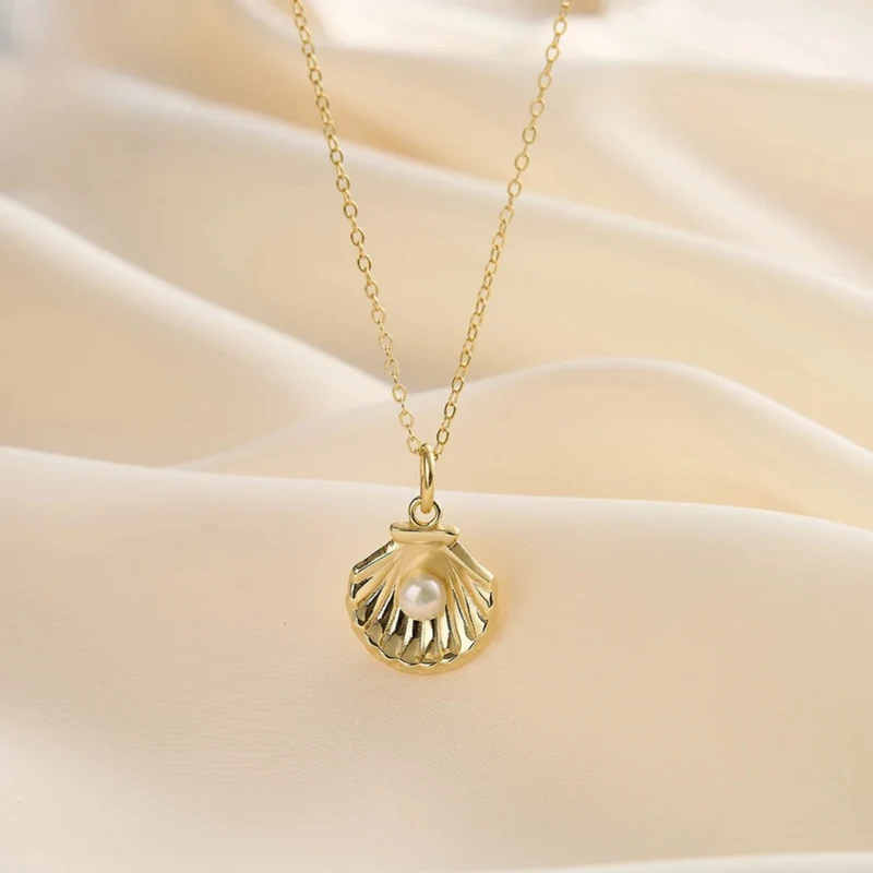 Collier Coquillage Perle