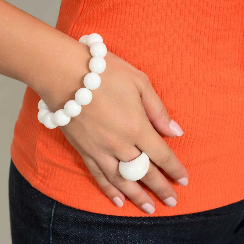 Bague Joan en Lucite