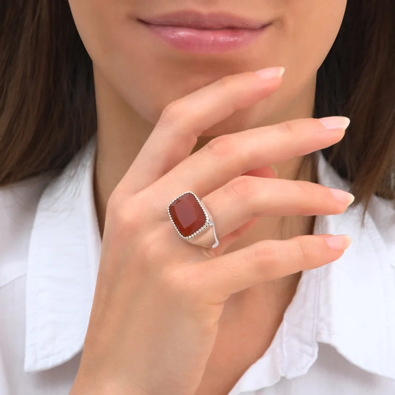 Bague Daya Cornaline
