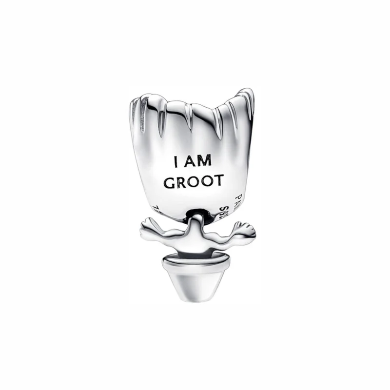 Pandora Marvel 925 Sterling Silver Baby Groot Charm 792554C01