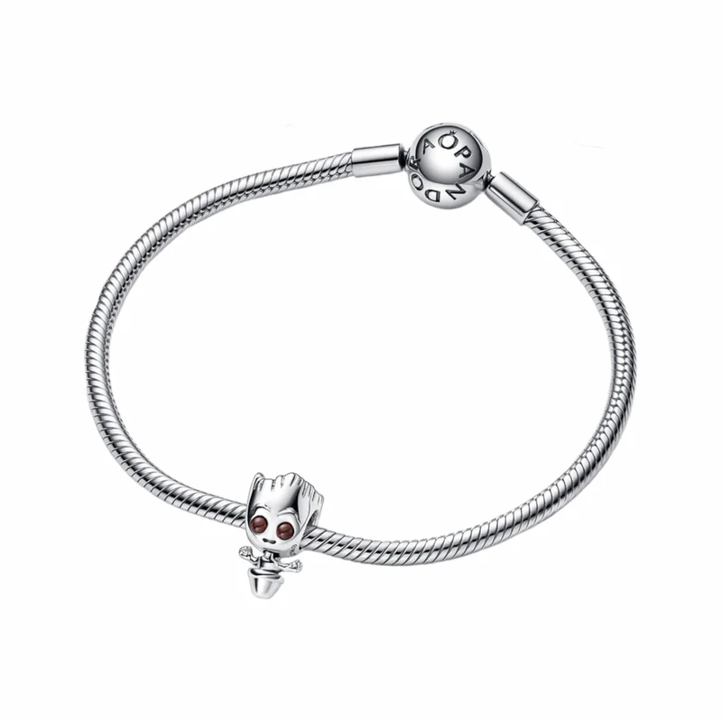 Pandora Marvel 925 Sterling Silver Baby Groot Charm 792554C01