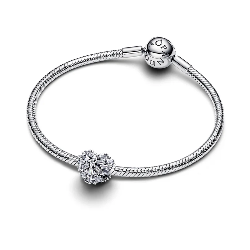 Pandora Moments 925 Sterling Silver Sparkling Heart Charm 794240C01
