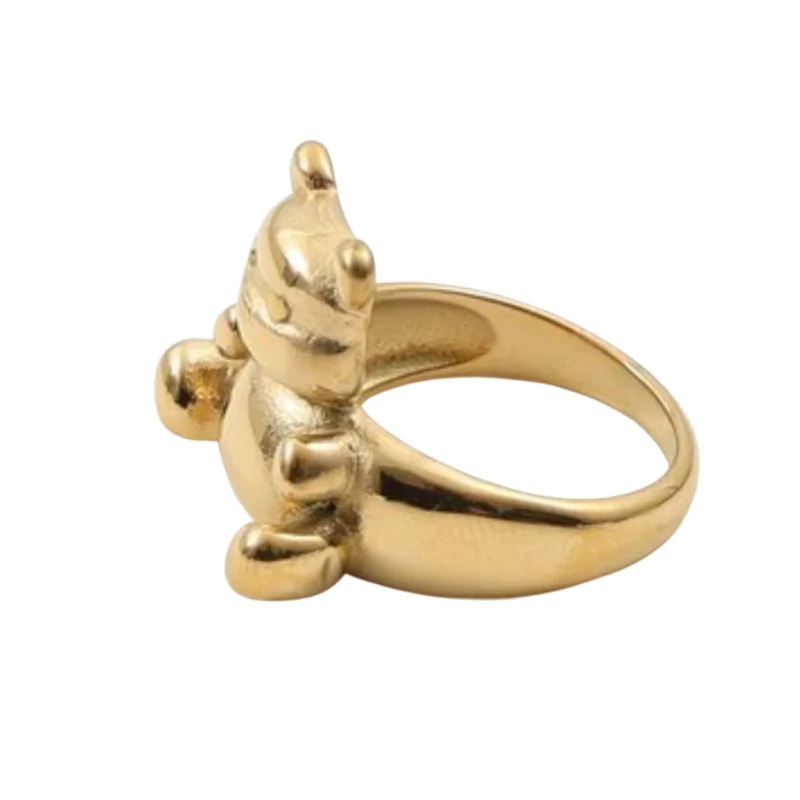 Bague Ourson Doré