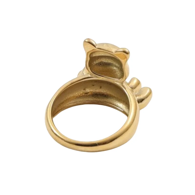 Bague Ourson Doré
