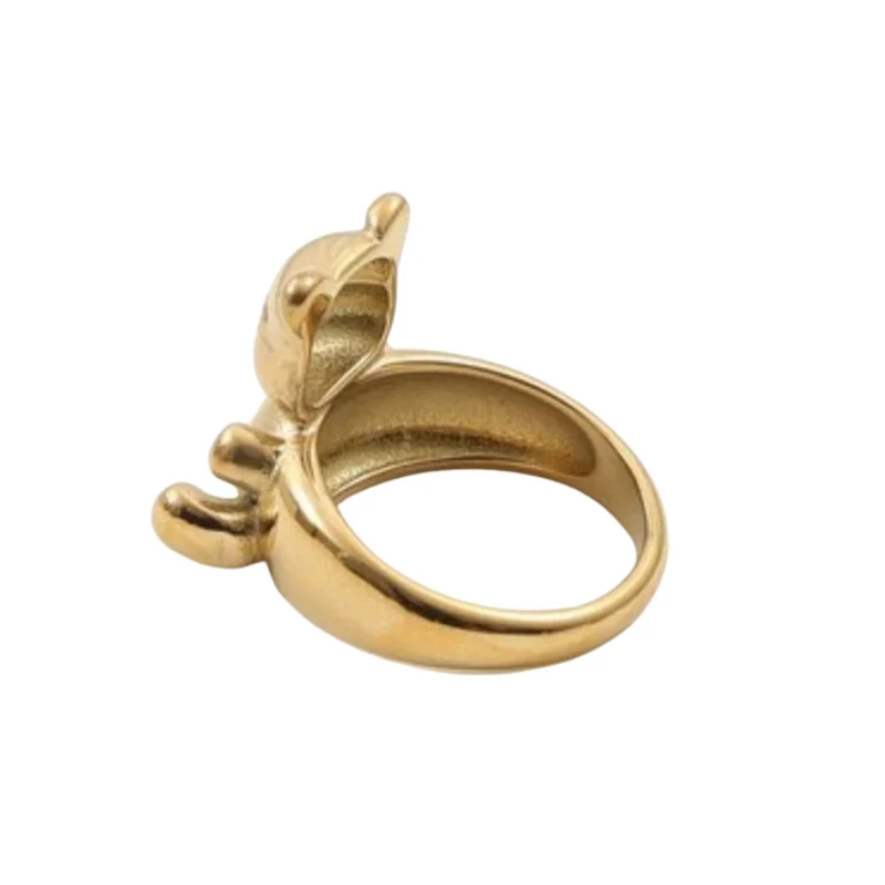 Bague Ourson Doré