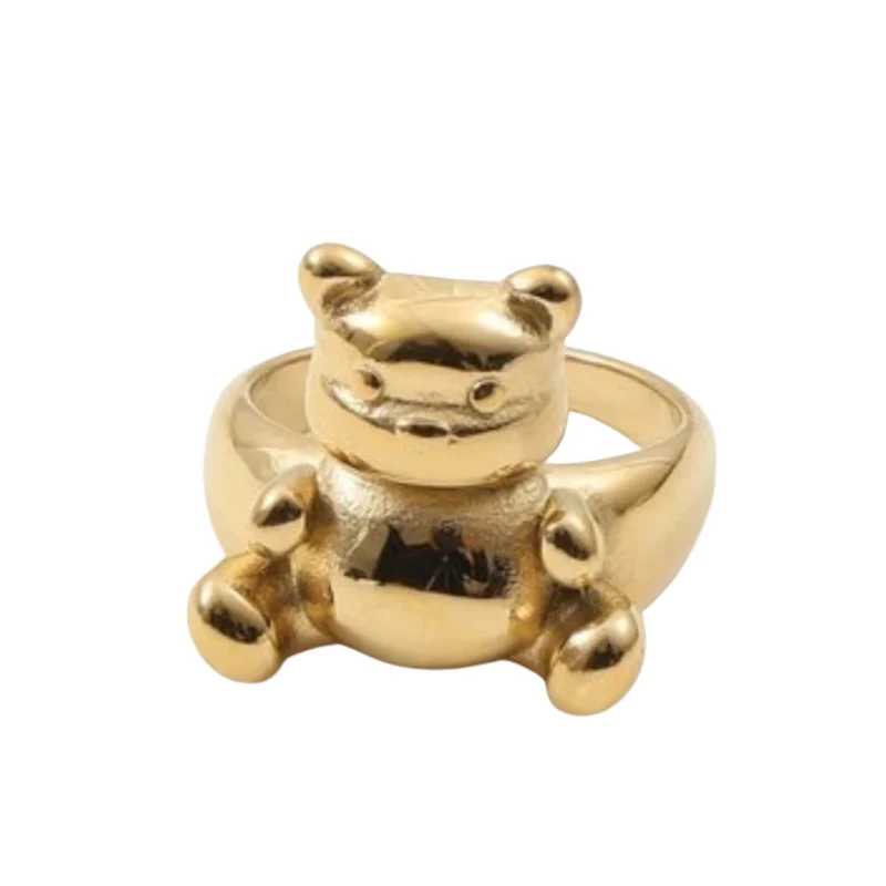 Bague Ourson Doré