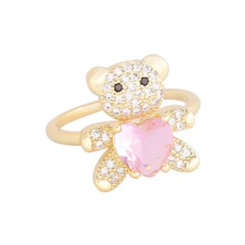 Bague Ourson Cœur