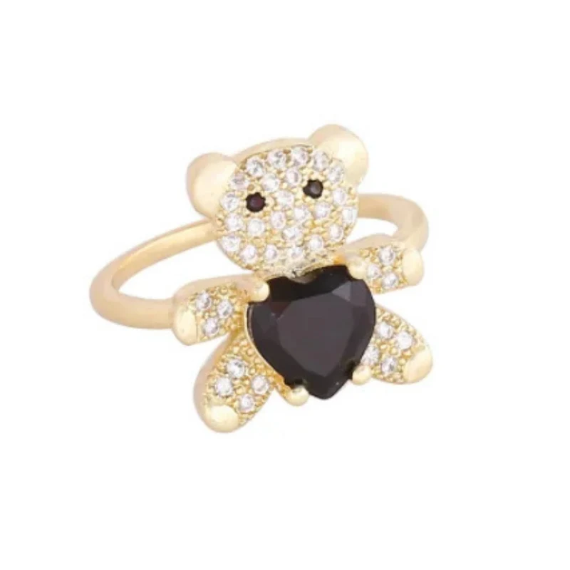 Bague Ourson Cœur