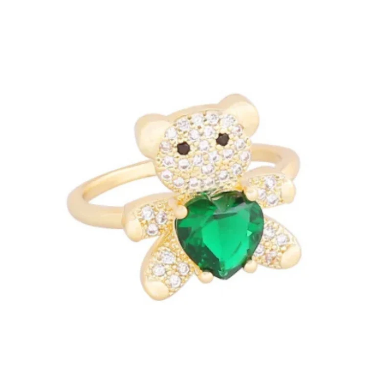 Bague Ourson Cœur