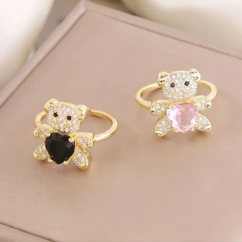 Bague Ourson Cœur