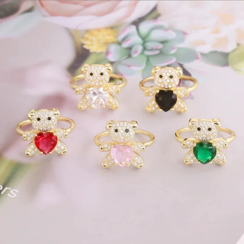 Bague Ourson Cœur