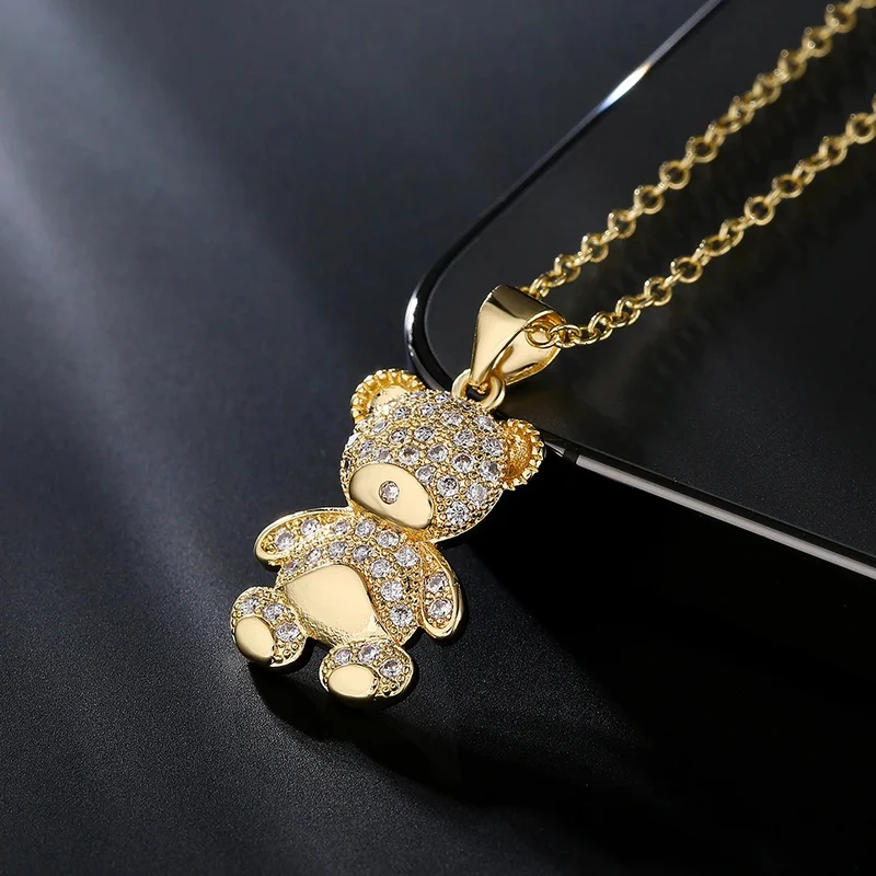 Collier Ourson Femme