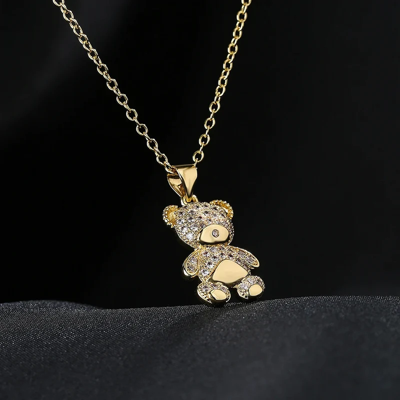 Collier Ourson Femme