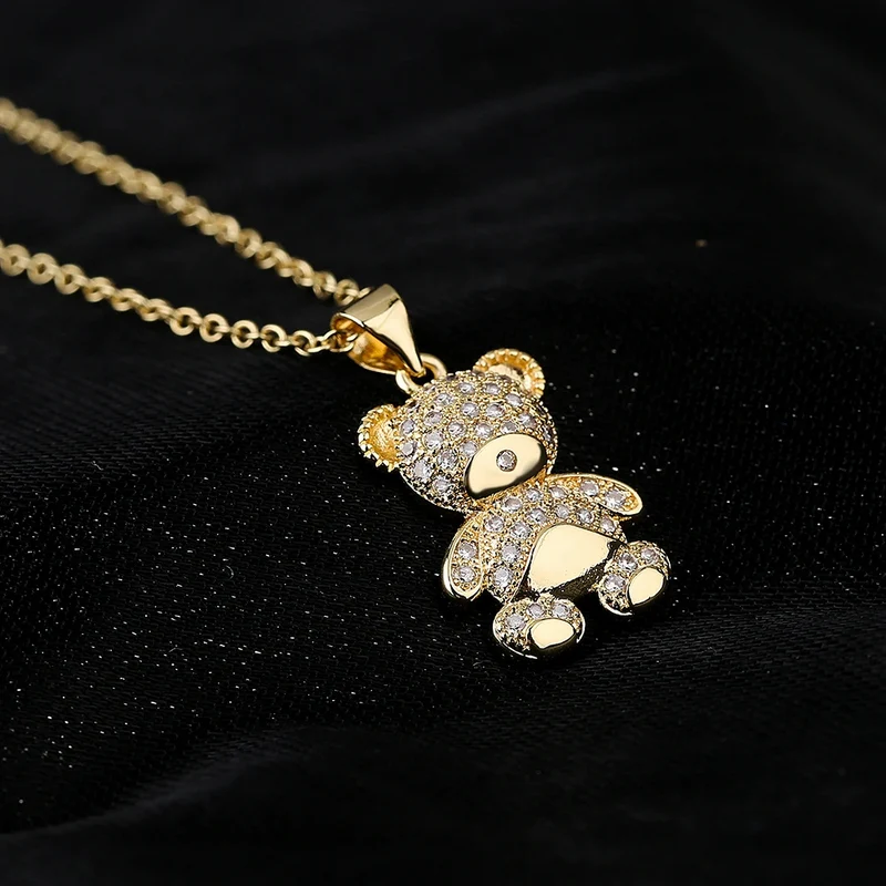Collier Ourson Femme