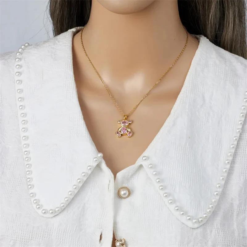 Collier Ourson Luxe