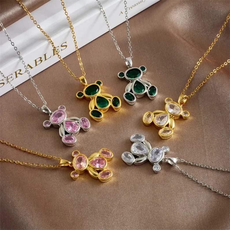 Collier Ourson Luxe