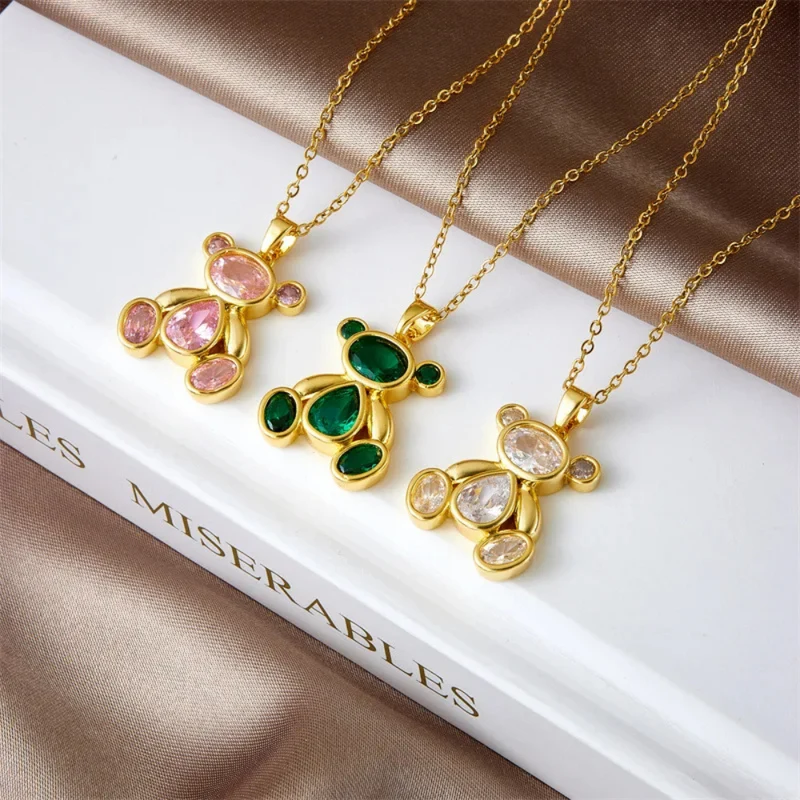Collier Ourson Luxe