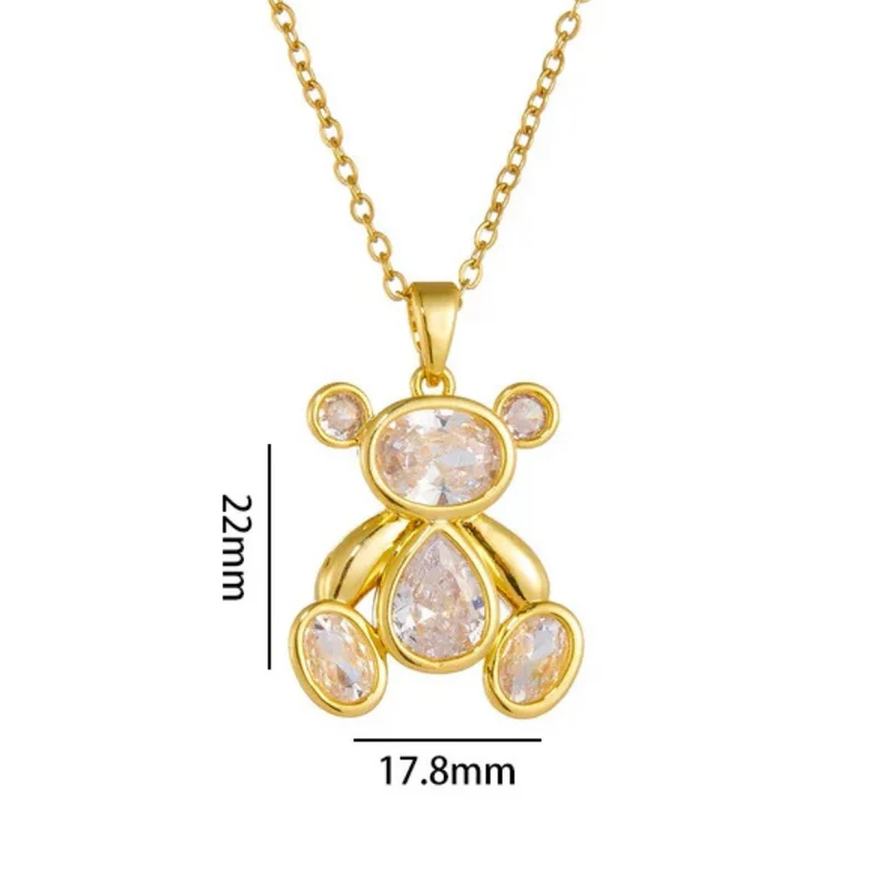 Collier Ourson Luxe