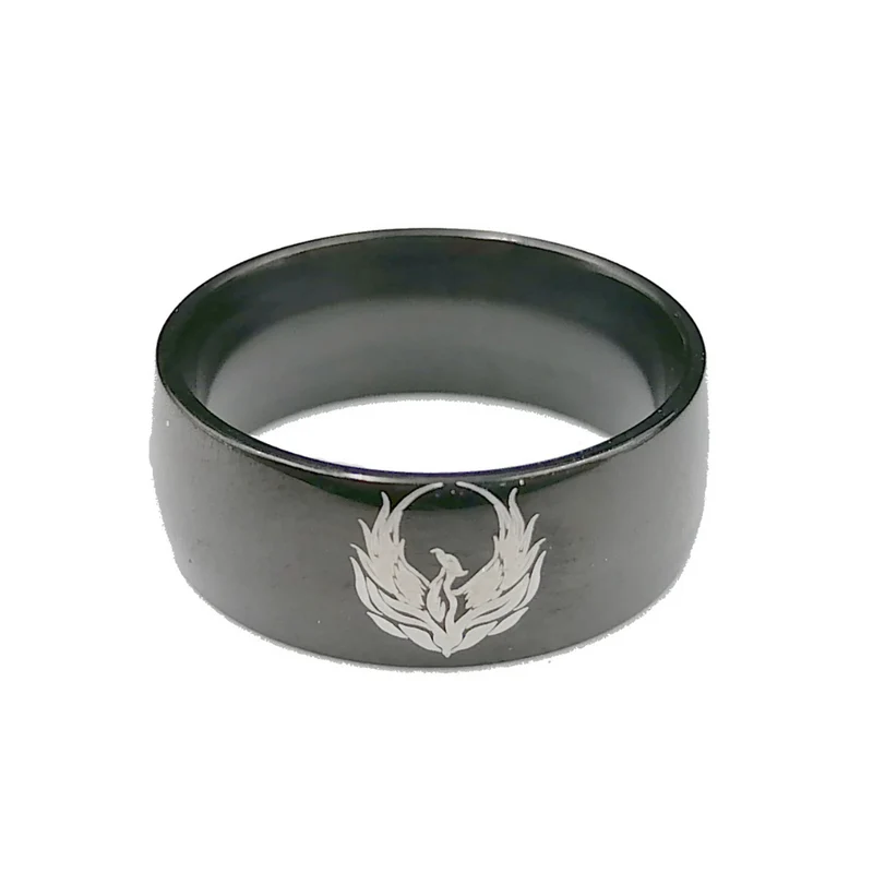 Bague Phœnix Noire