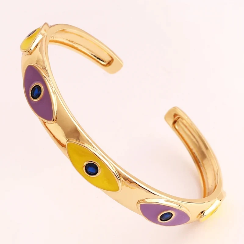 Bracelet Œil Jonc Femme