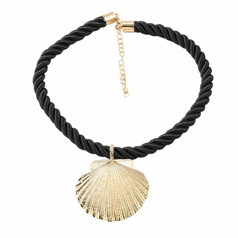 Collier Corde Coquillage
