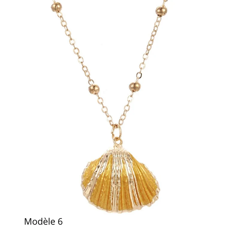 Collier Coquillage Naturel