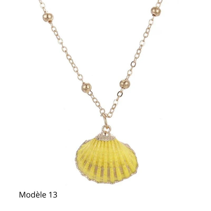 Collier Coquillage Naturel