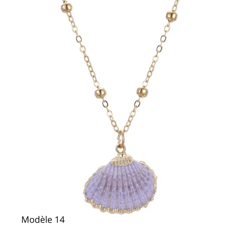 Collier Coquillage Naturel