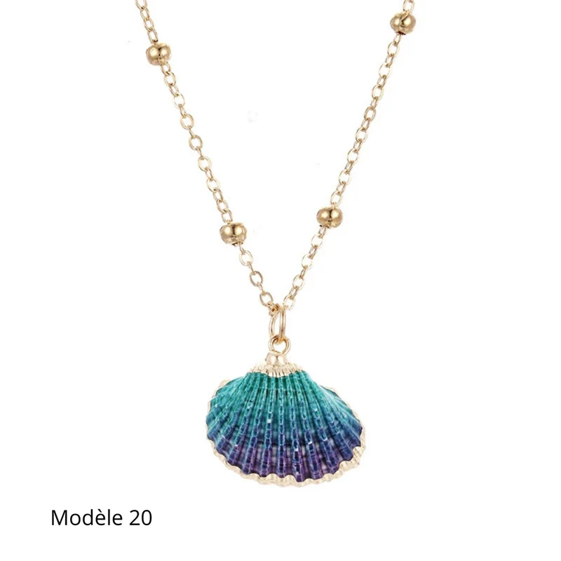 Collier Coquillage Naturel
