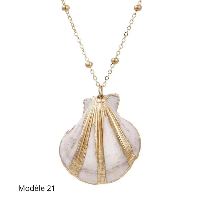 Collier Coquillage Naturel
