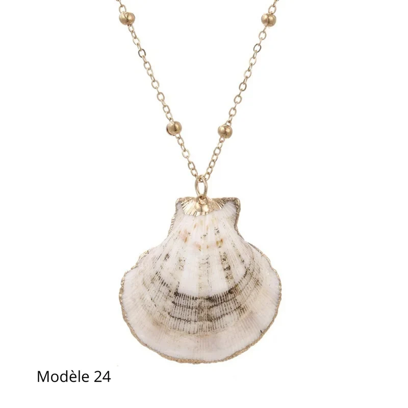 Collier Coquillage Naturel