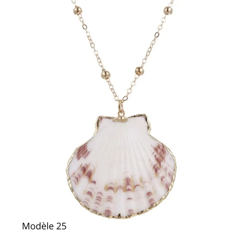 Collier Coquillage Naturel