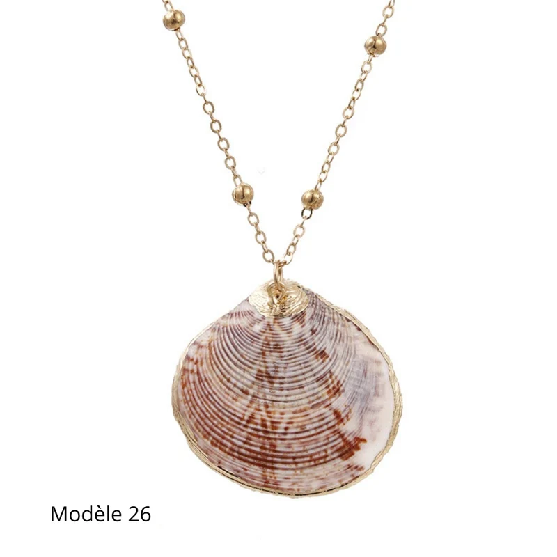 Collier Coquillage Naturel