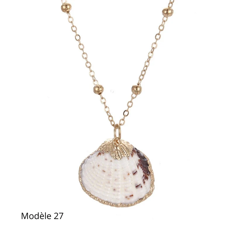 Collier Coquillage Naturel