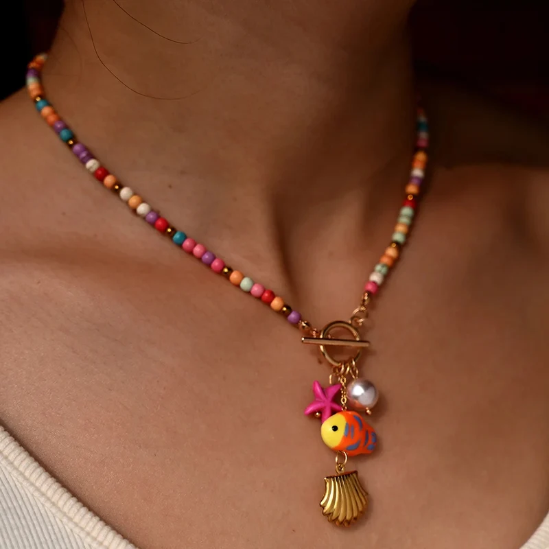 Collier Coquillage Fantaisie