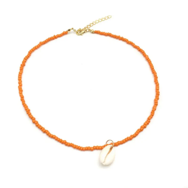 Collier Perle Couleur Coquillage