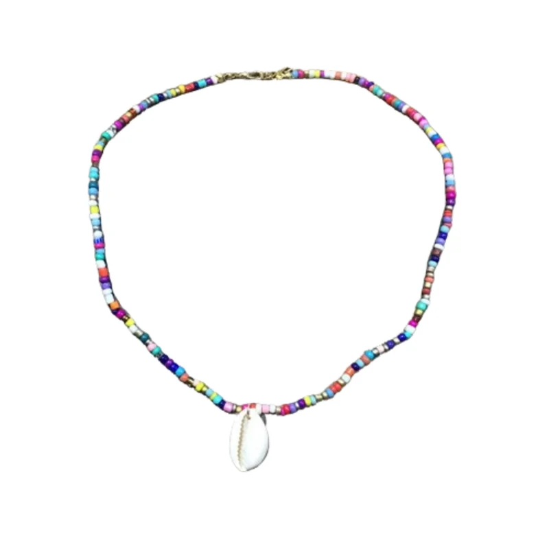 Collier Perle Couleur Coquillage