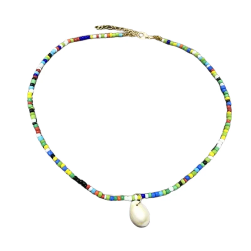 Collier Perle Couleur Coquillage