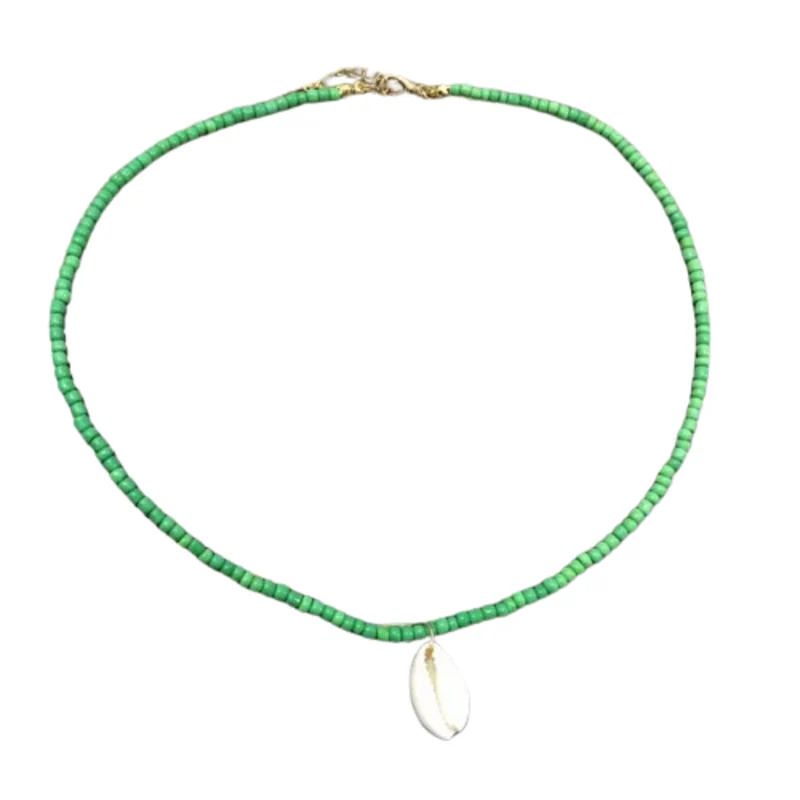 Collier Perle Couleur Coquillage