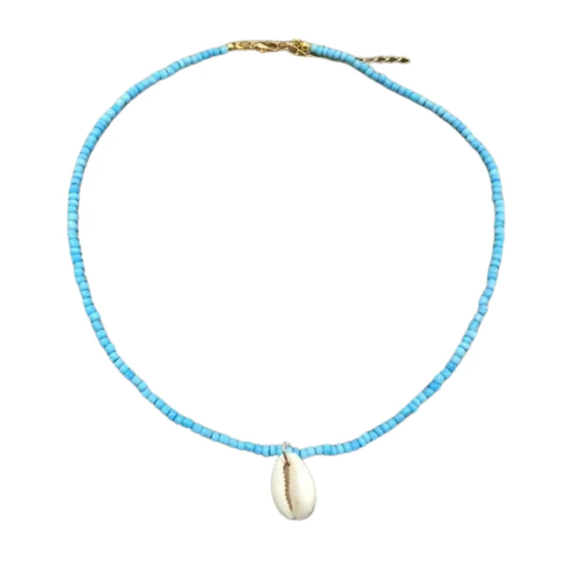 Collier Perle Couleur Coquillage